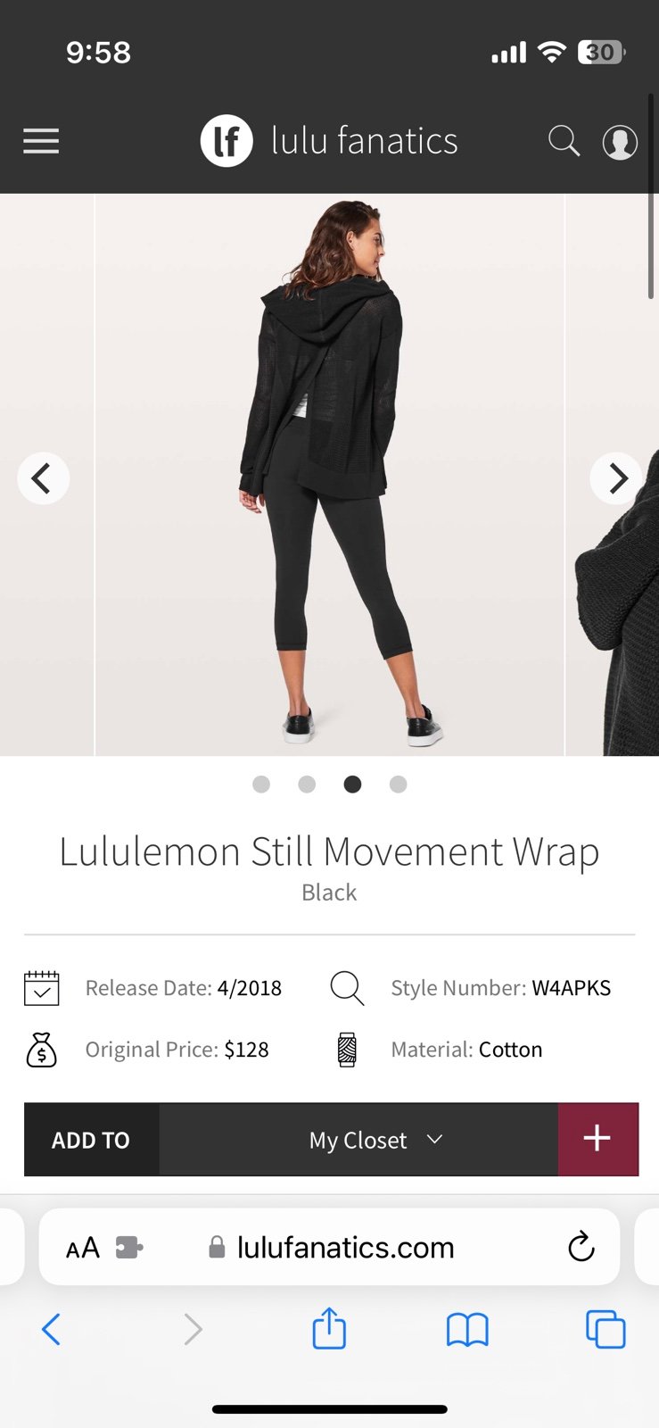 Affordable Lululemon Still movement cardigan nkTP1XjWM Wholesale