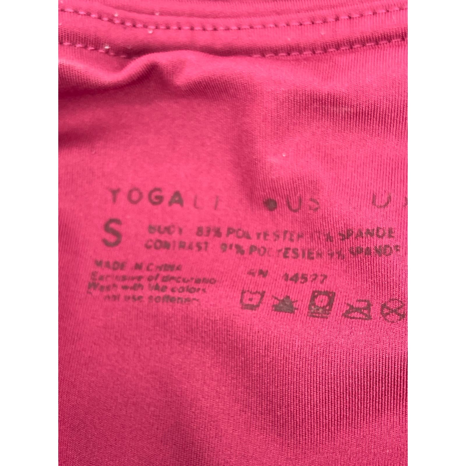 Nice Yogalicious Pink Athletic Fitted Leggings Women´s Size Small pARzt0oIY just buy it