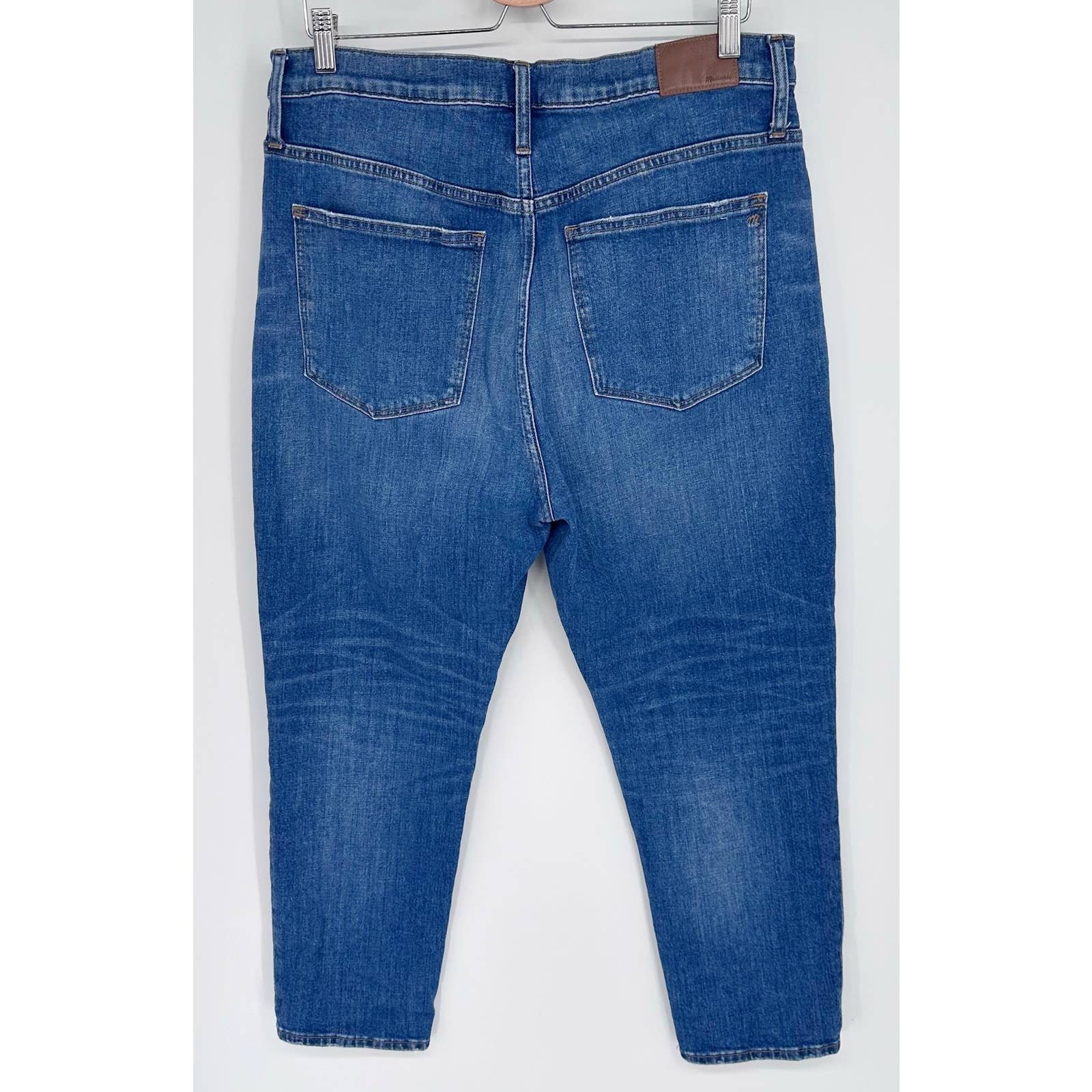 save up to 70% Madewell Women´s Blue The High-Rise Slim Boyjean High-Rise Pockets Whiskering NiPIA77H2 Discount