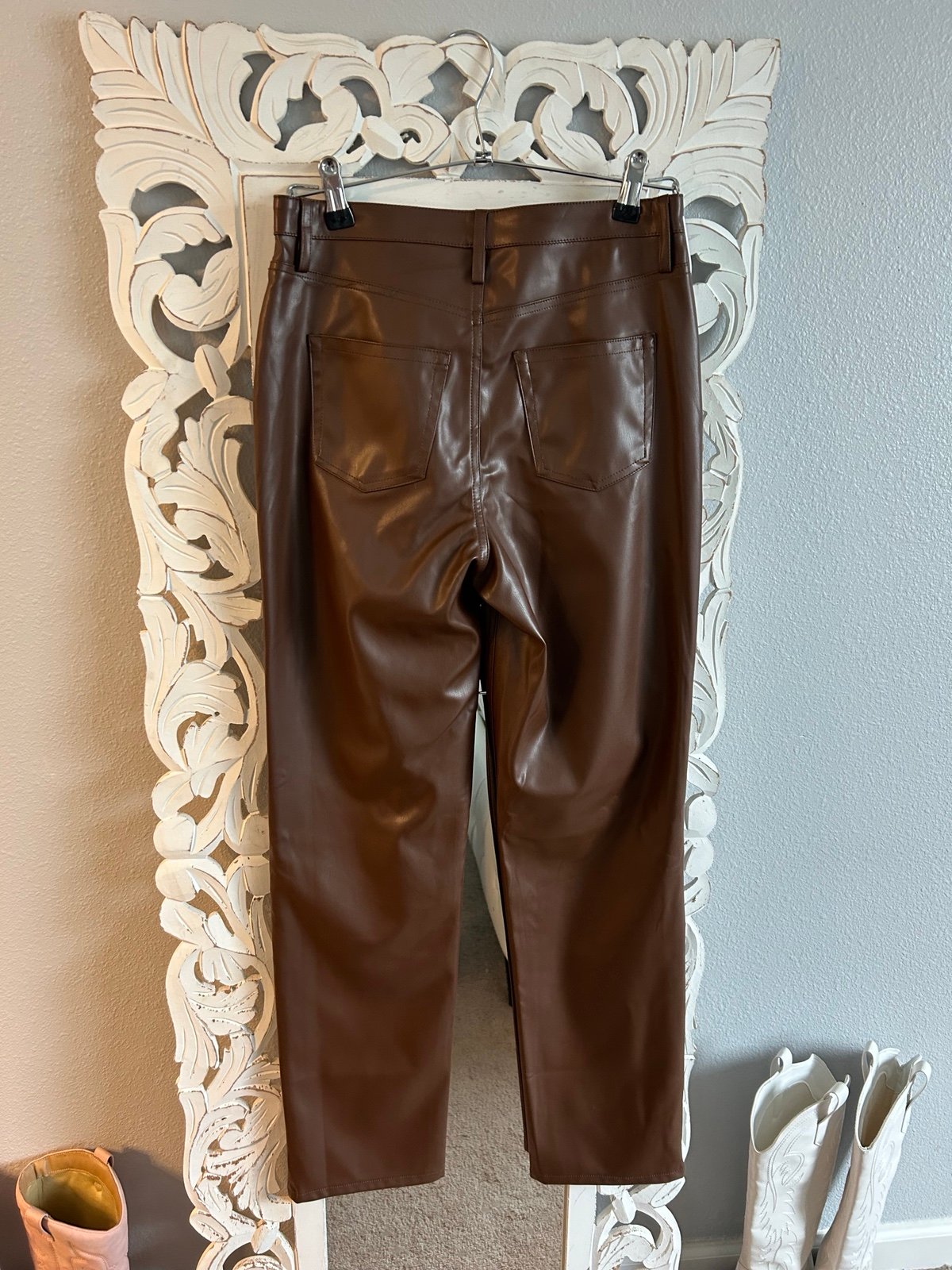 reasonable price Women’s leather pants gGv1RP2da US Outlet