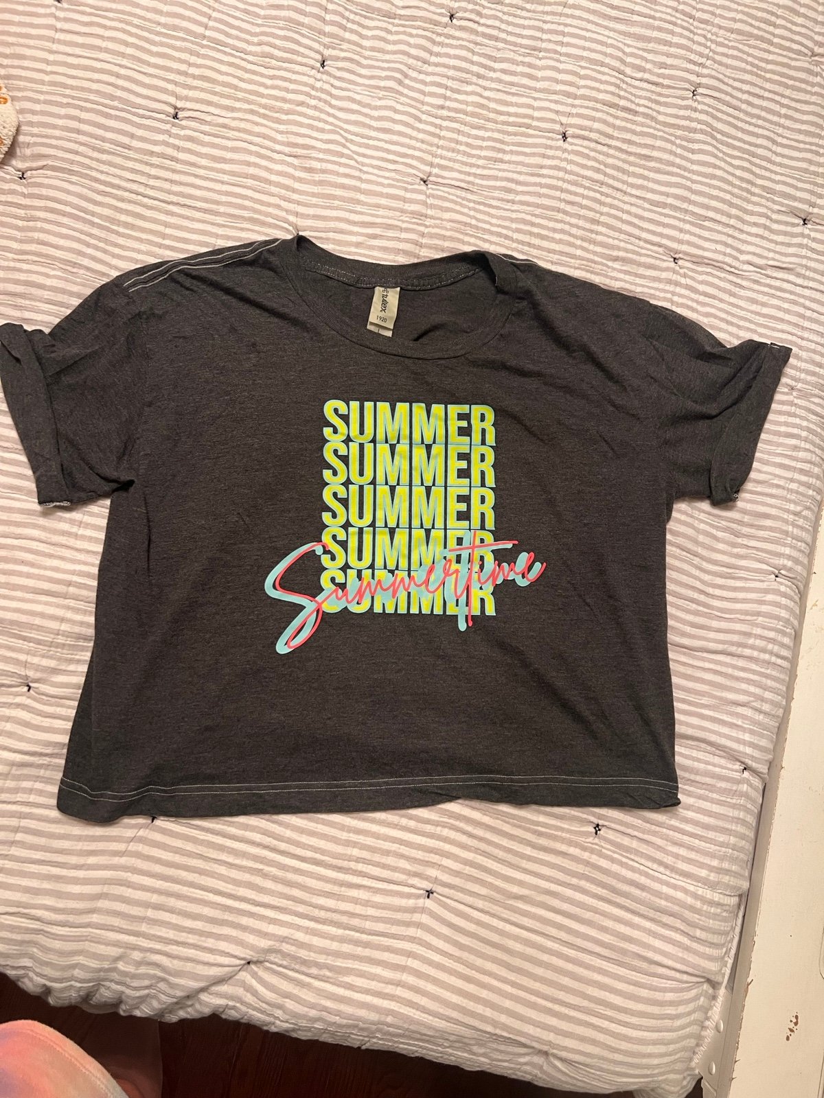 the Lowest price Boutique Summertime Crop Tee OEtW775vj