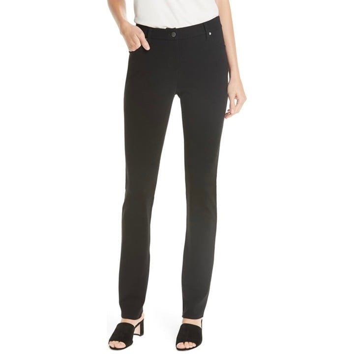 Popular Eileen Fisher Ponte Knit High Waisted Stretchy Skinny Pants Black Womens Size 6 O6TwvwmtL Online Shop