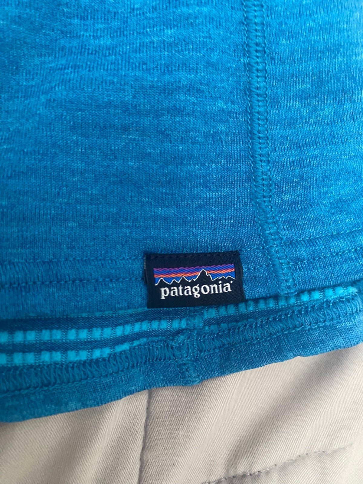where to buy  Patagonia quarter zip Pullover Top Shirt teal blue J1tFKahcr Hot Sale