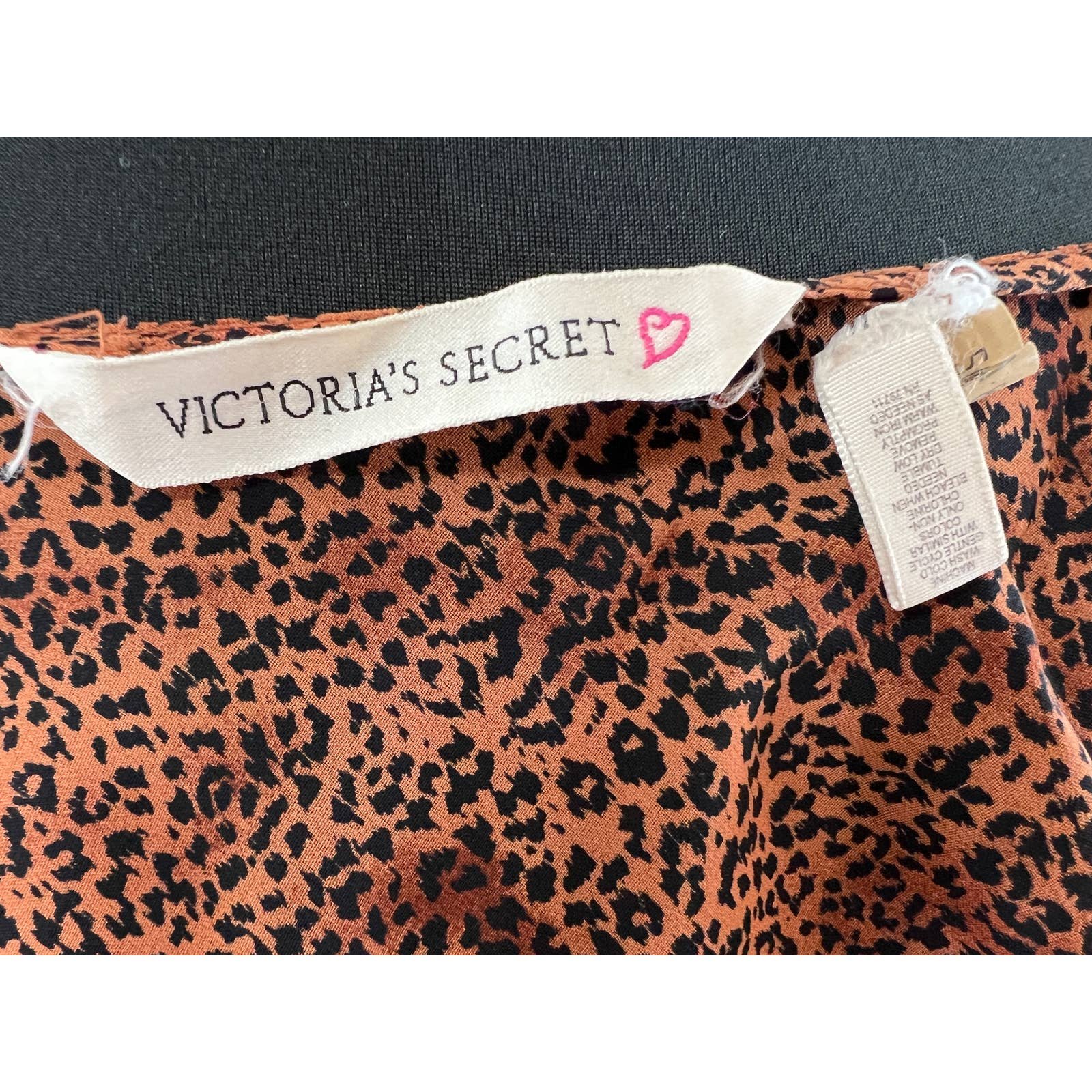 Gorgeous VINTAGE Victoria´s Secret Brown Leopard Print Slip V-Neck Camisole Large L VTG nYyVKfkA1 Great