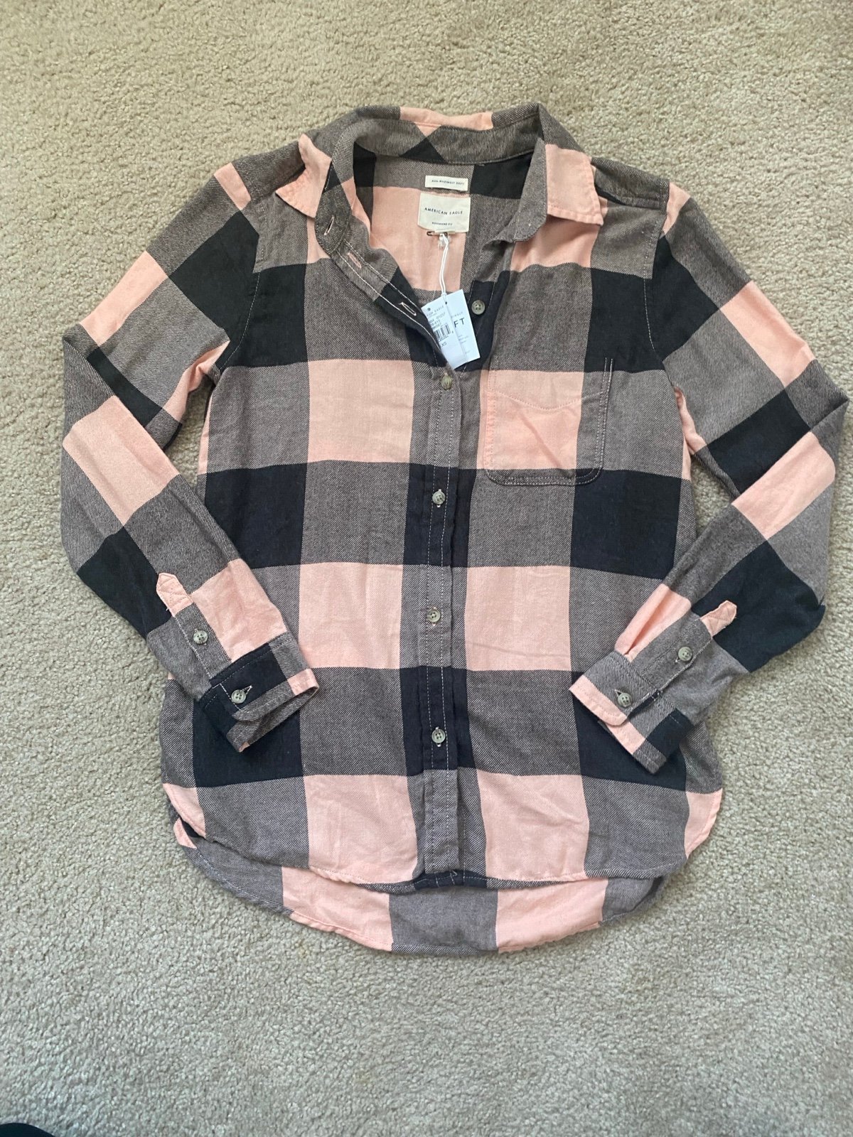 reasonable price American Eagle flannel - NWT - size XS