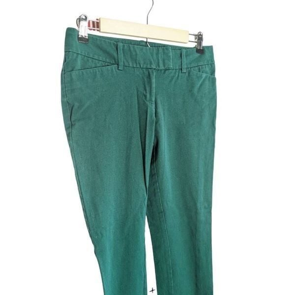 Amazing Mossimo Pants Straight leg business casual cotton blend size 2 Teal Green OqFcyAhRt US Outlet
