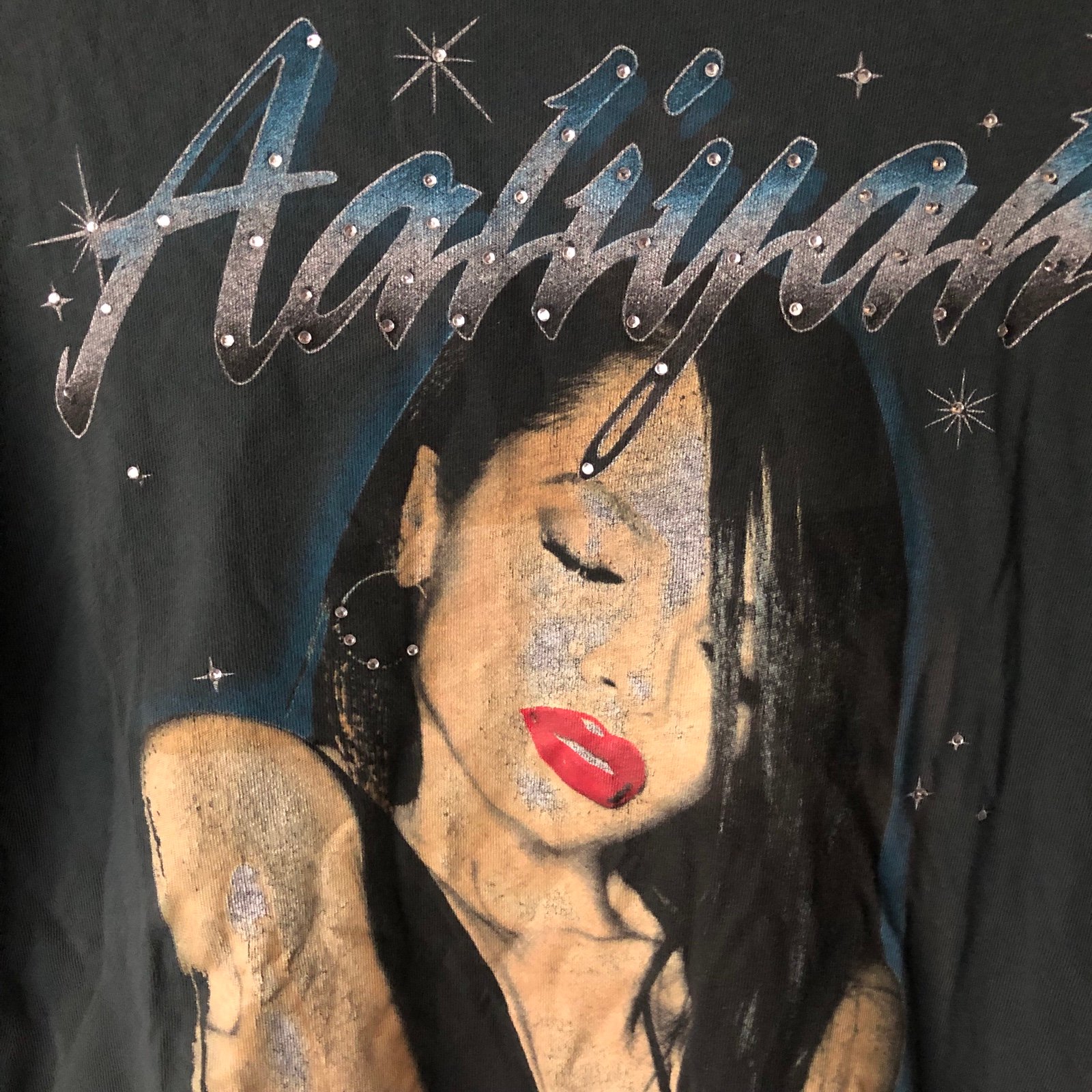 High quality Daydreamer Aaliyah One In A Million Weekend Tee in Vintage Black Size Large O0qWNmnlU for sale