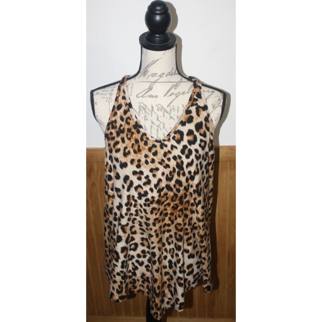Perfect First Love Women’s Tank Top Sz 1X Cheetah Print Soft V- Neck Loose Fiitting GUC jNfKwSBlD Wholesale