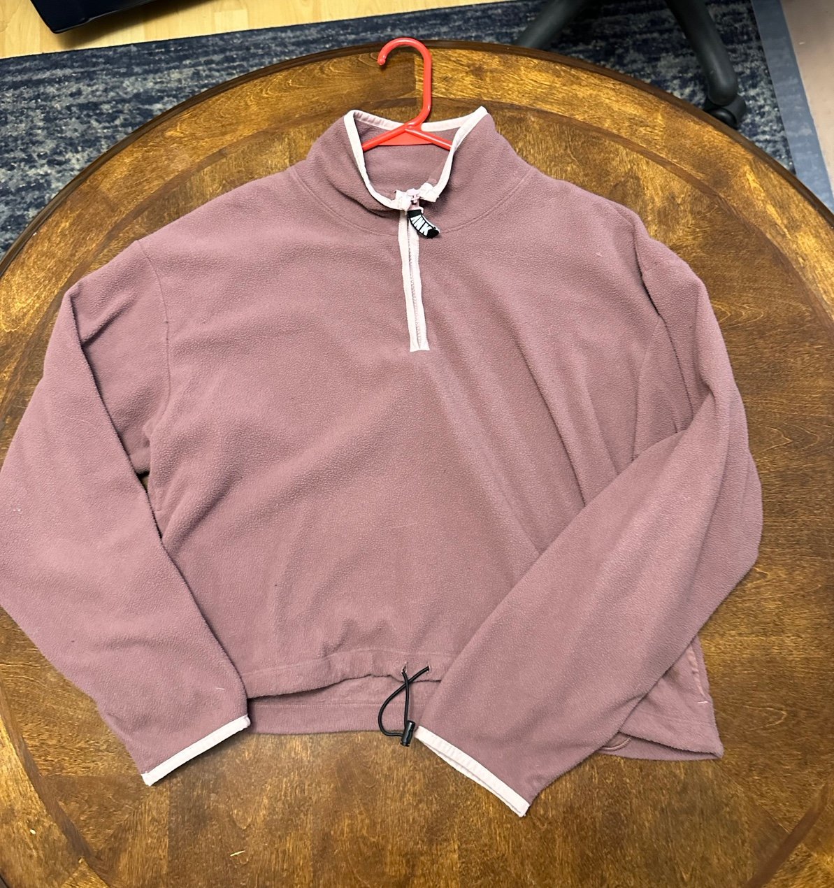 Latest  Pink quarter zip cropped jacket LQQRcPQq2 Wholesale