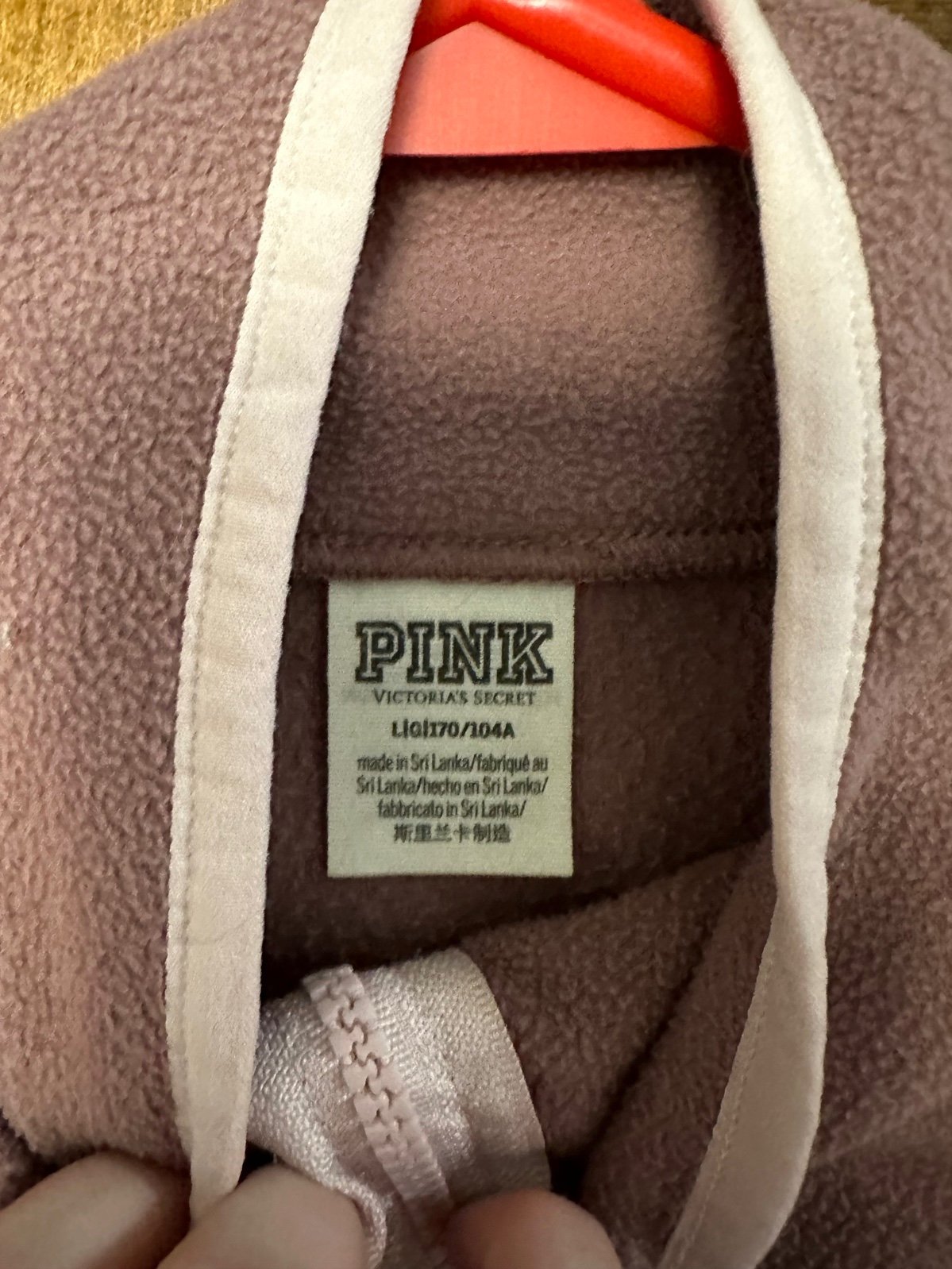 Latest  Pink quarter zip cropped jacket LQQRcPQq2 Wholesale