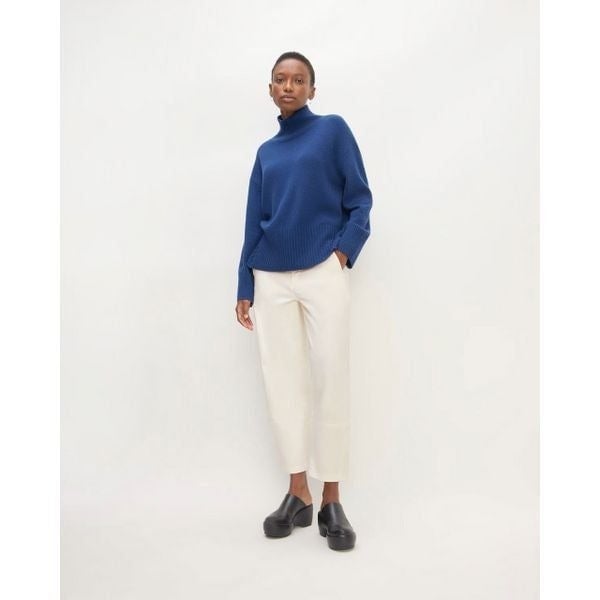 Gorgeous Everlane The Utility Barrel Pant in Bone Size 