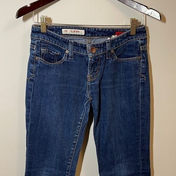 The Best Seller X2 Denim Slim W10 Low Rise Flare Jean. Size 0Reg NoUY19VAL online store
