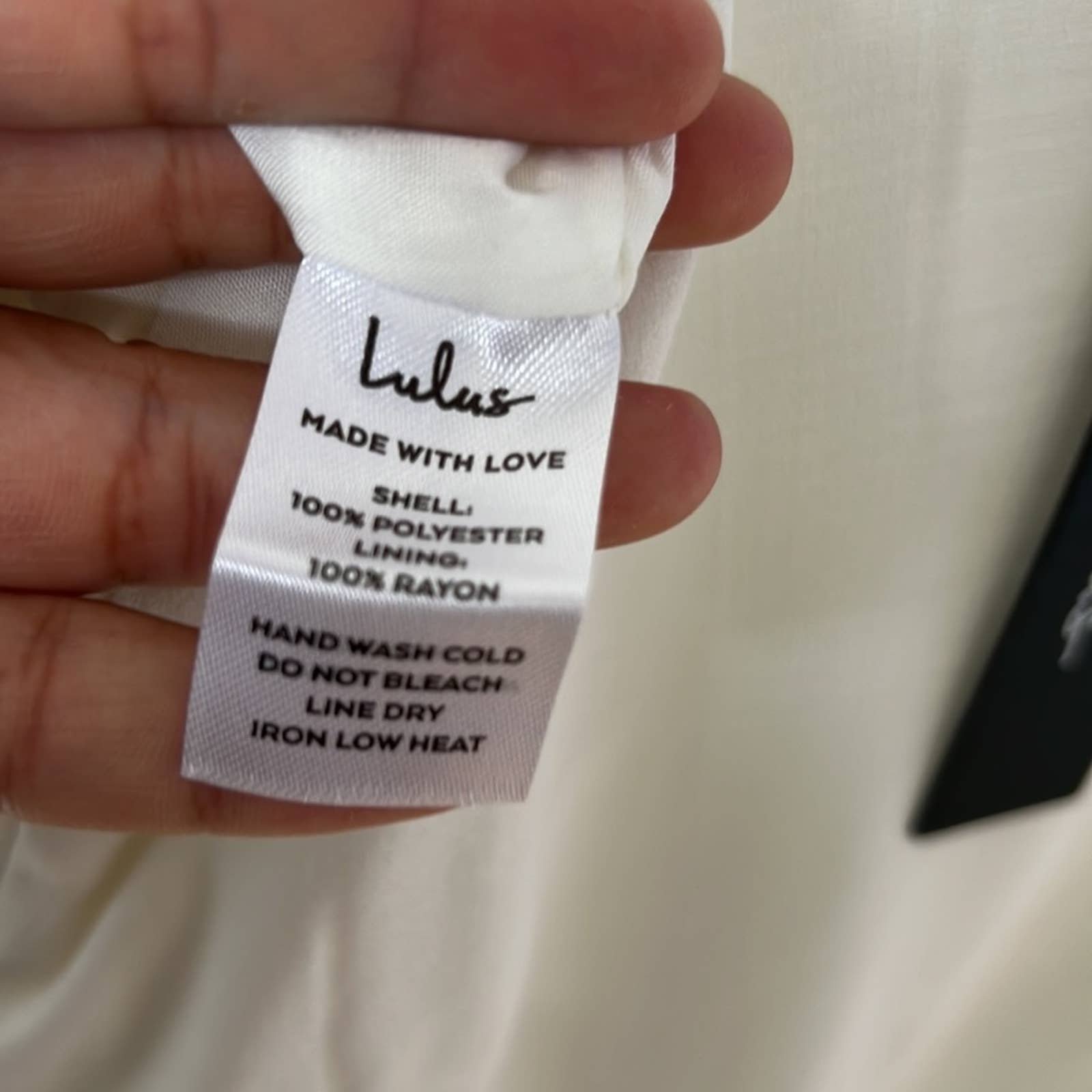 big discount Lulus white high low maxi dress size XL NWT lub6timwV no tax