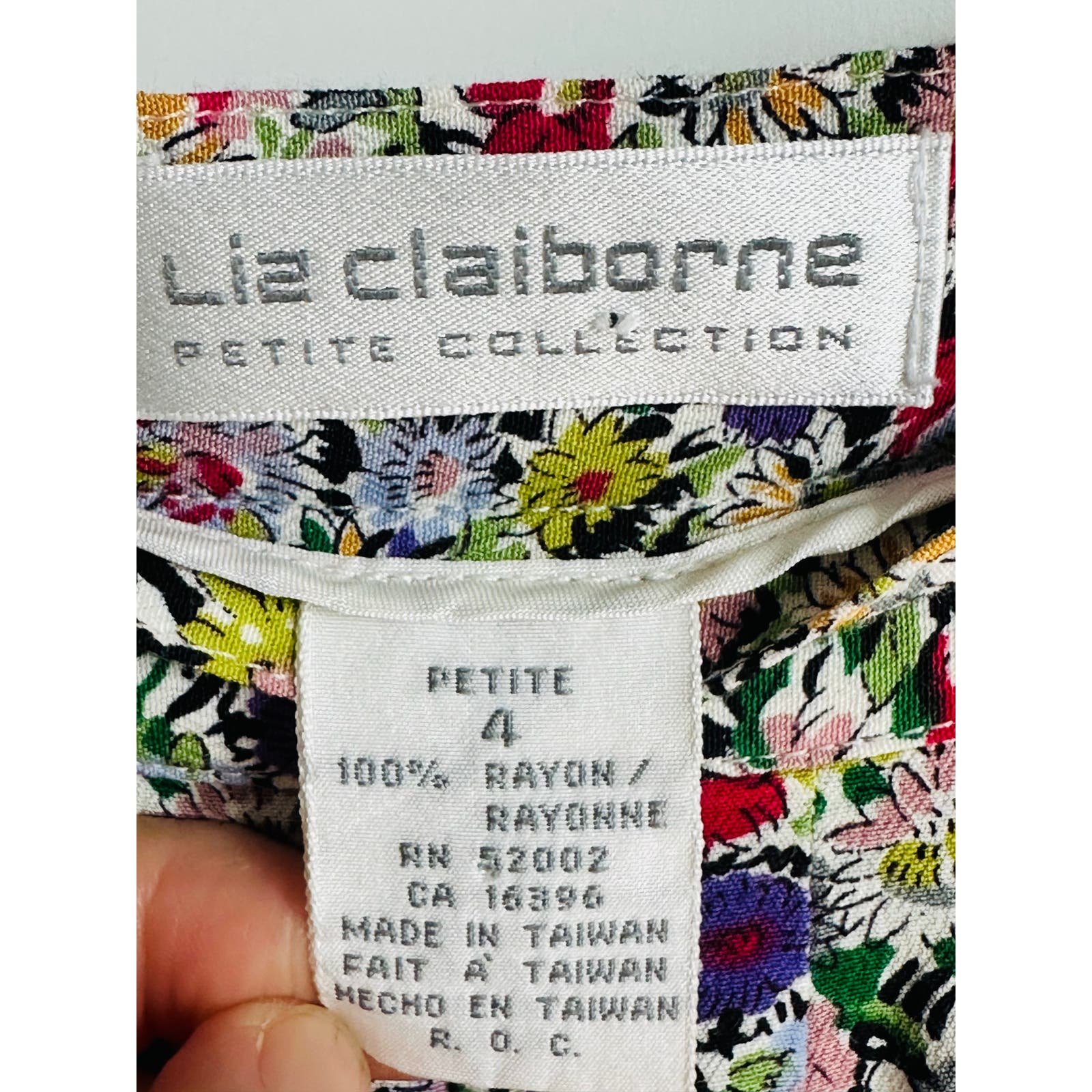 High quality Vintage 90s Liz Claiborne Floral print Knee Length Skirt Pockets Spring OamhXGXMC just for you
