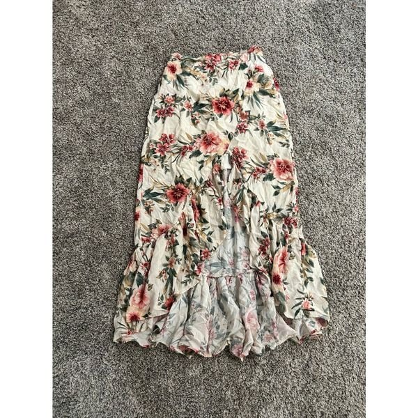 Nice Hi-Lo Floral Skirt prhgo1PWz Store Online