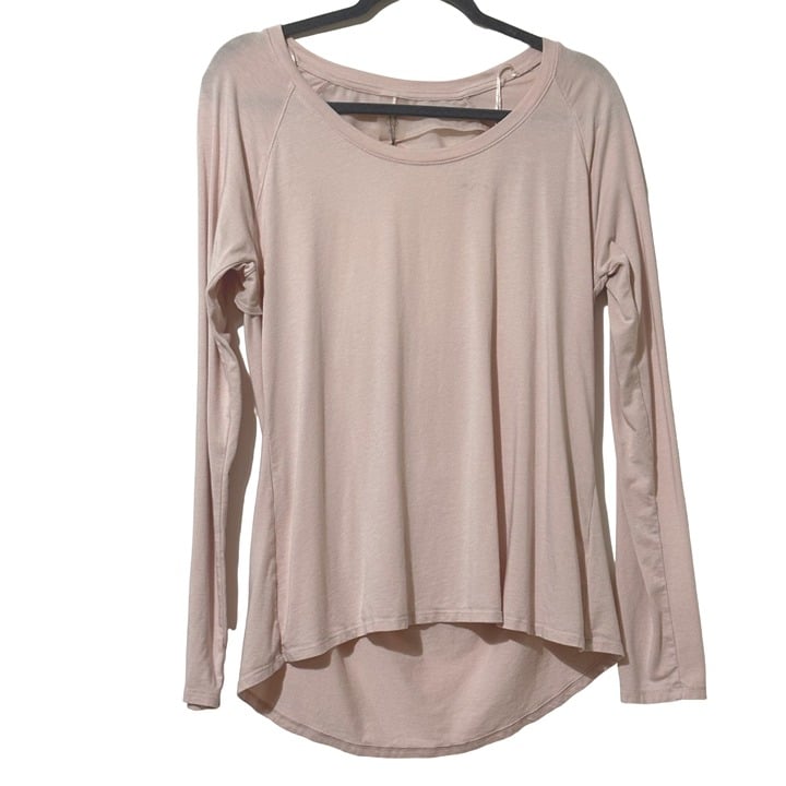 Stylish Calia by Carrie Underwood  XL soft pink open back long sleeve athletic top FLAW ouhw9Q4UC Cool