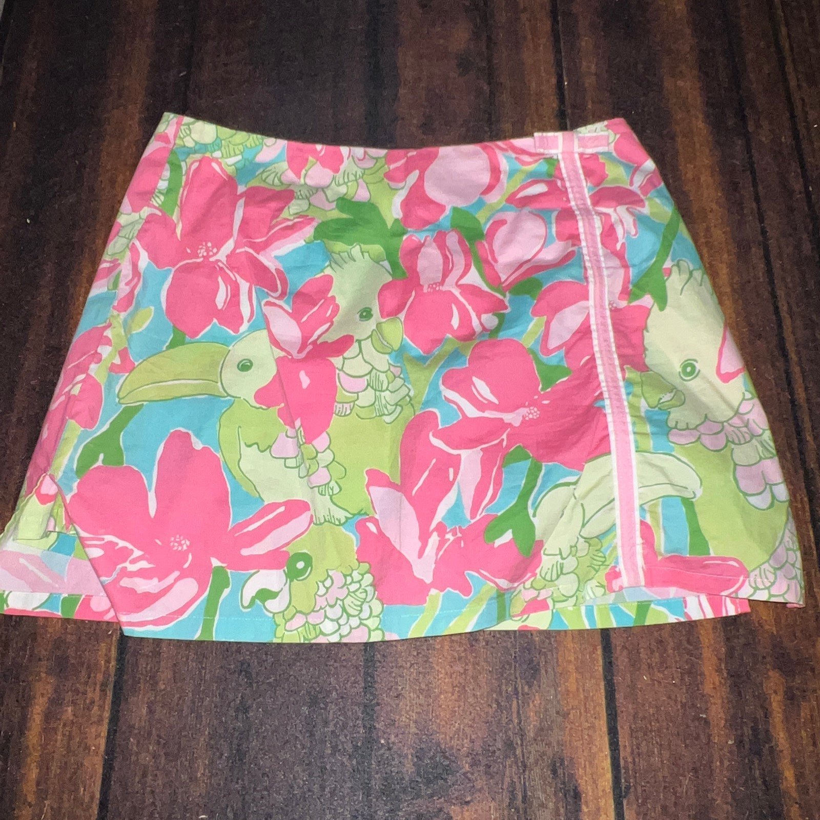Discounted VTG Lilly Pulitzer Womens Pink Green Tropica