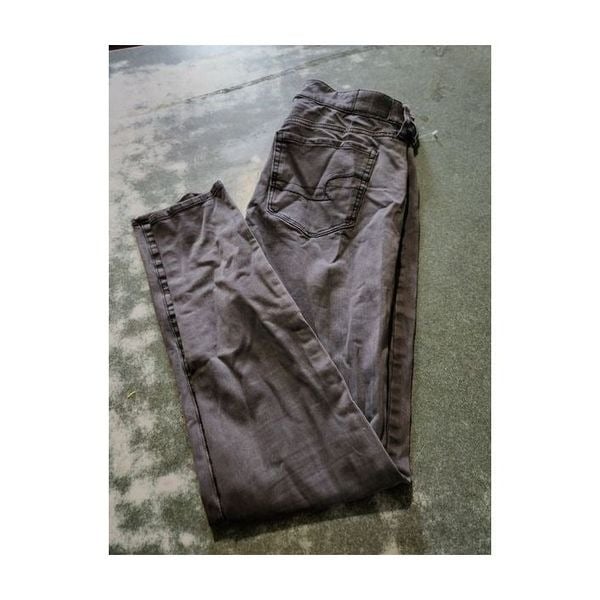 floor price American Eagle grey high rise jeggings sz 4 NycxXqoMa for sale