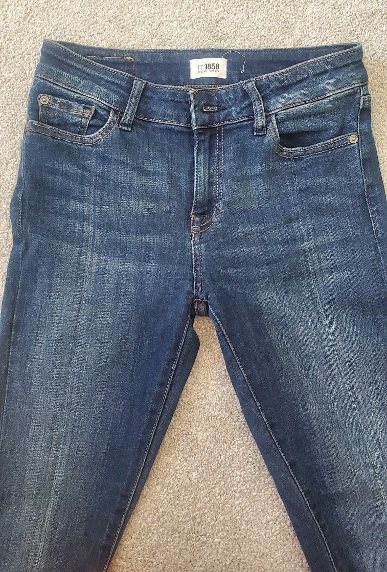 Fashion m1858 New York blue denim jeans USA 25 GLHpkfT0