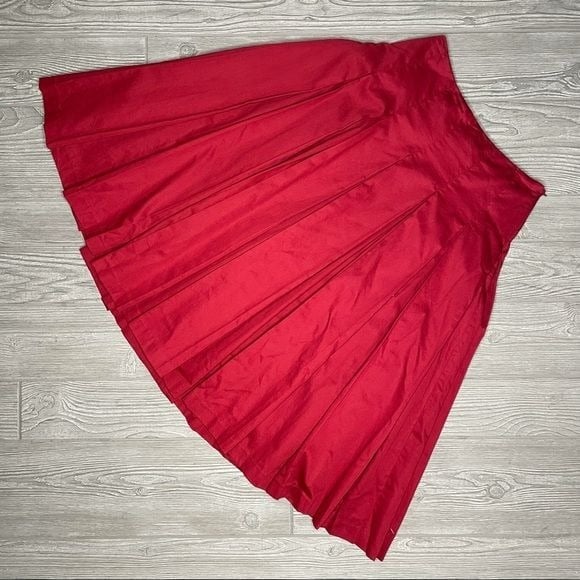 Personality Boden Skirt Boden Theodora Pleated Skirt red size 8 L genSOORse just buy it