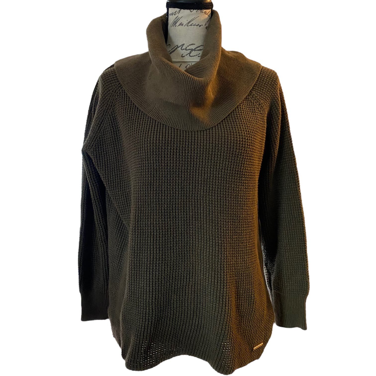 floor price Michael Kors Knit Long Sleeve Turtleneck Sweater Size Large PJZH3Q4Xz Zero Profit 