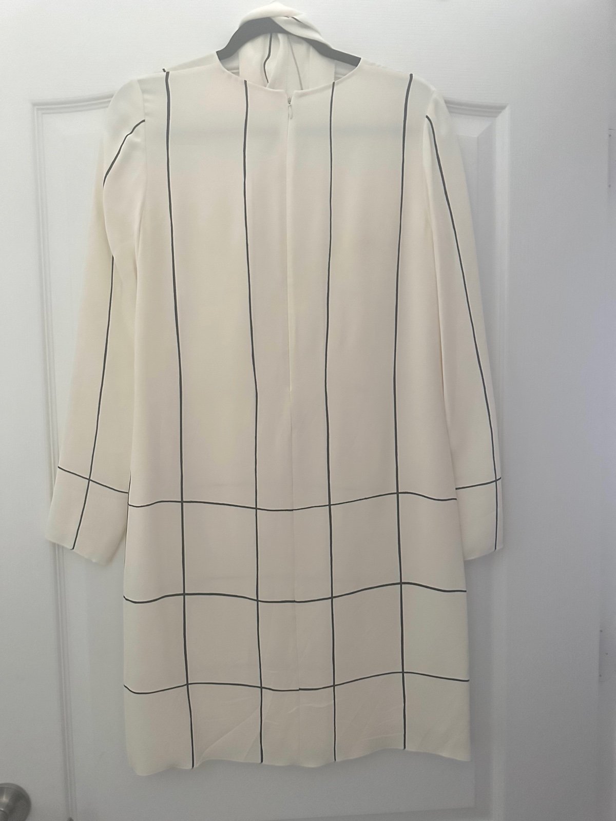 high discount Tory Burch silk ink plaid mini dress 2 oIkgxennT Buying Cheap