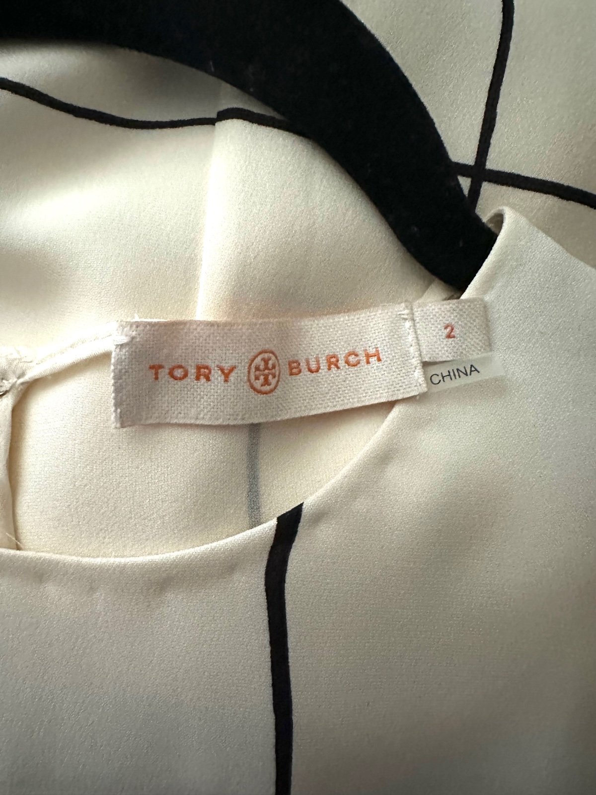high discount Tory Burch silk ink plaid mini dress 2 oIkgxennT Buying Cheap