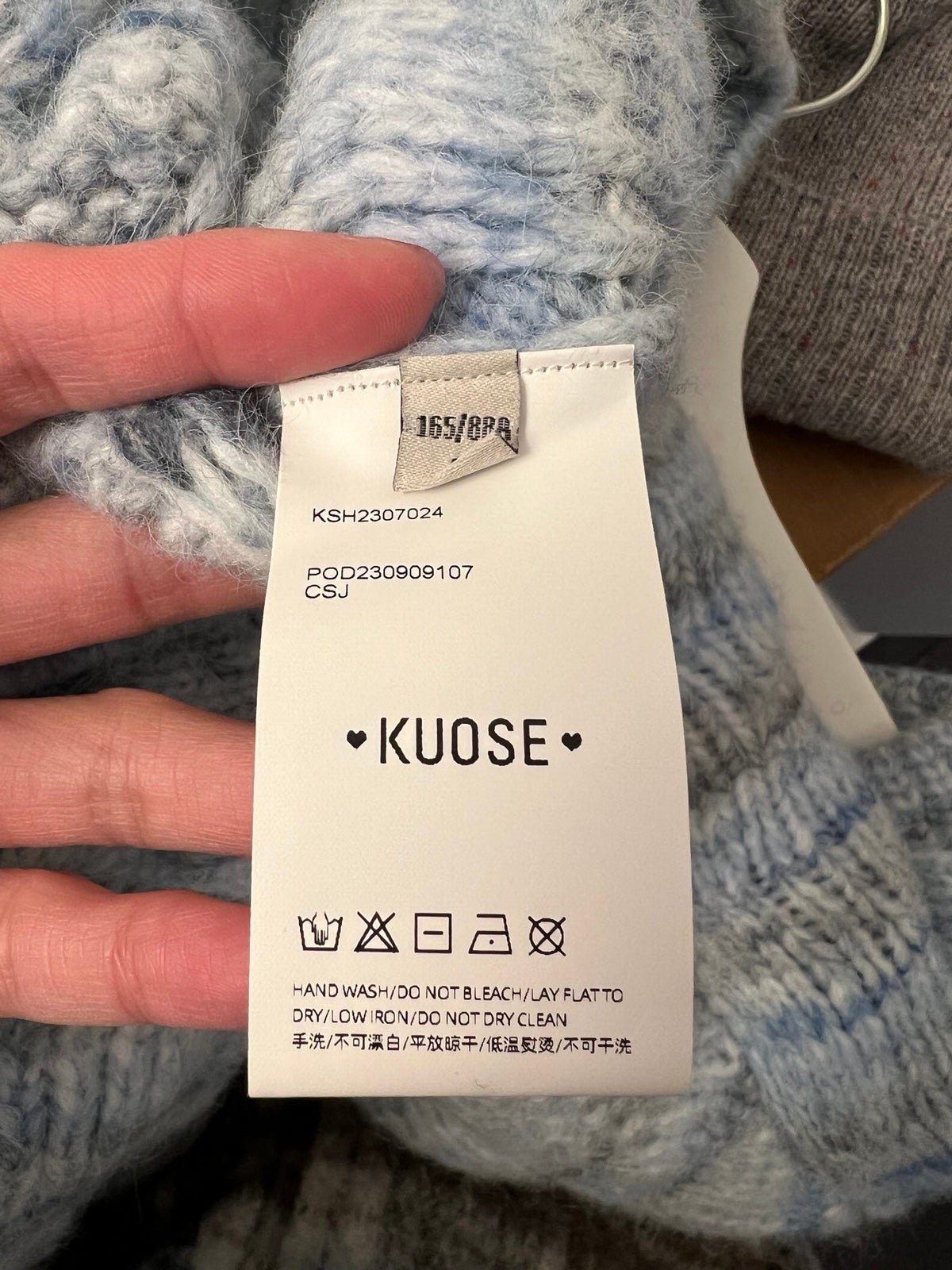 Perfect Korean brand KUOSE Knit Sweater nQBIYI1lO just for you