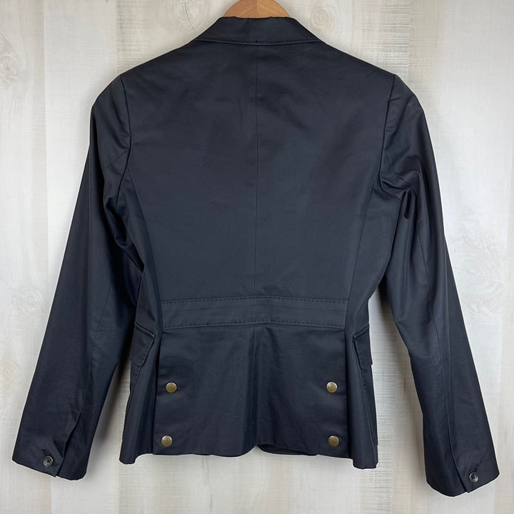 Simple Rag & Bone Women’s Cotton Blend Black 2 Button Blazer Lined Sz 2 Made In USA GFbmt73qe US Outlet