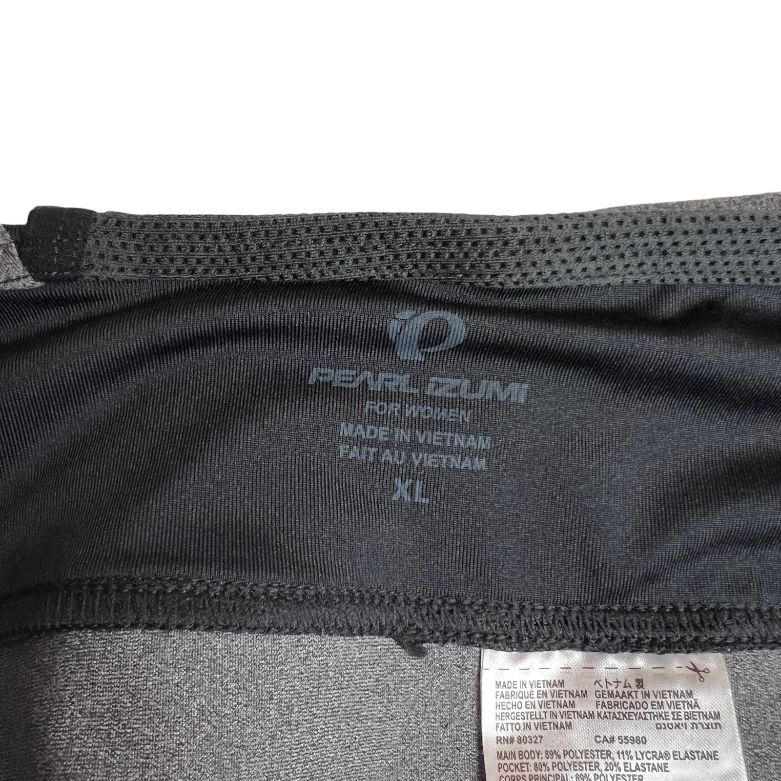 Popular Pearl Izumi Bike cycling Skirt Size:  XLarge Grey Black Stretch Wrap (No Liner) O0tVz4vY8 well sale