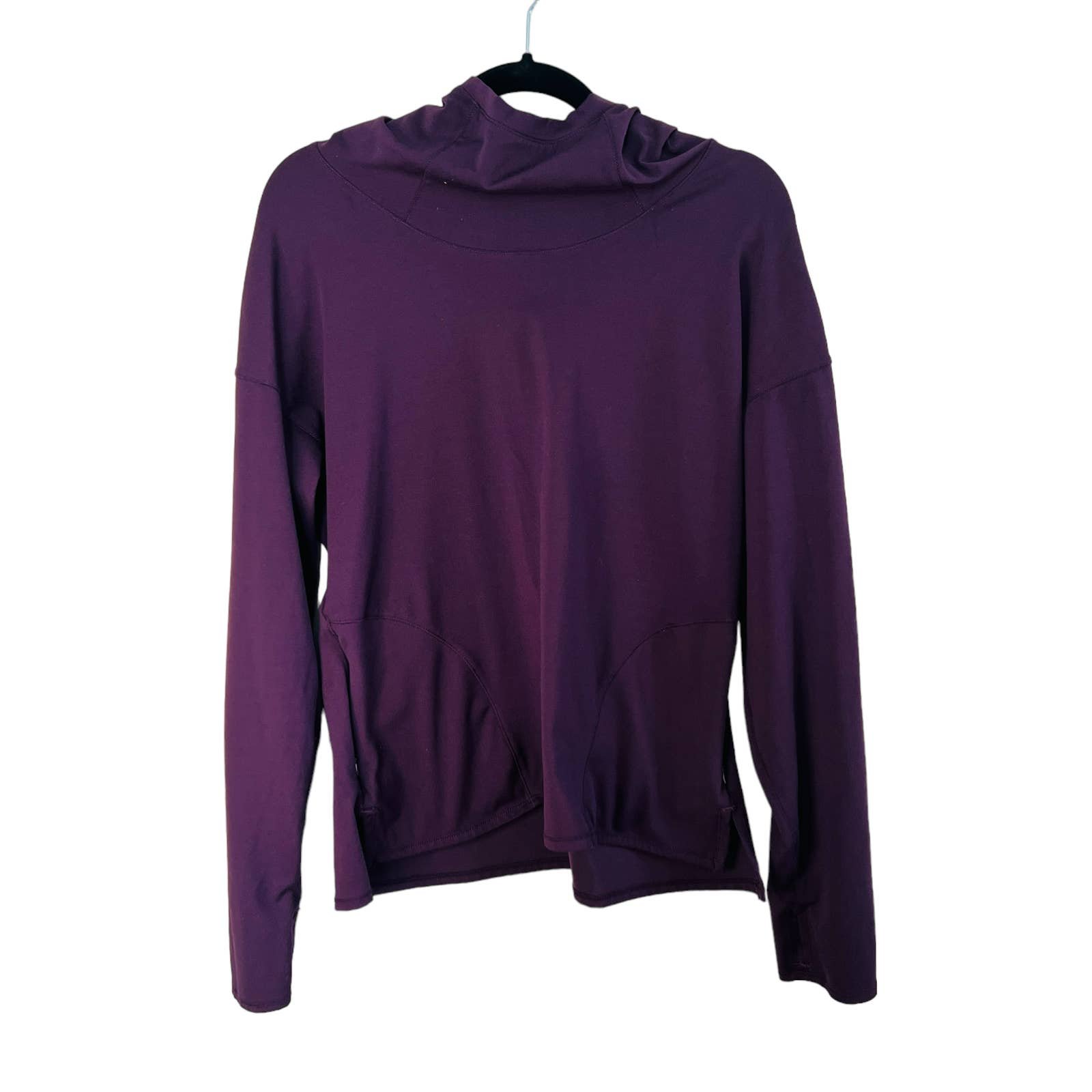 Latest  Yogalicious Lux Lightweight Pullover Hoodie Purple Size XL GeEVXvoLY Wholesale