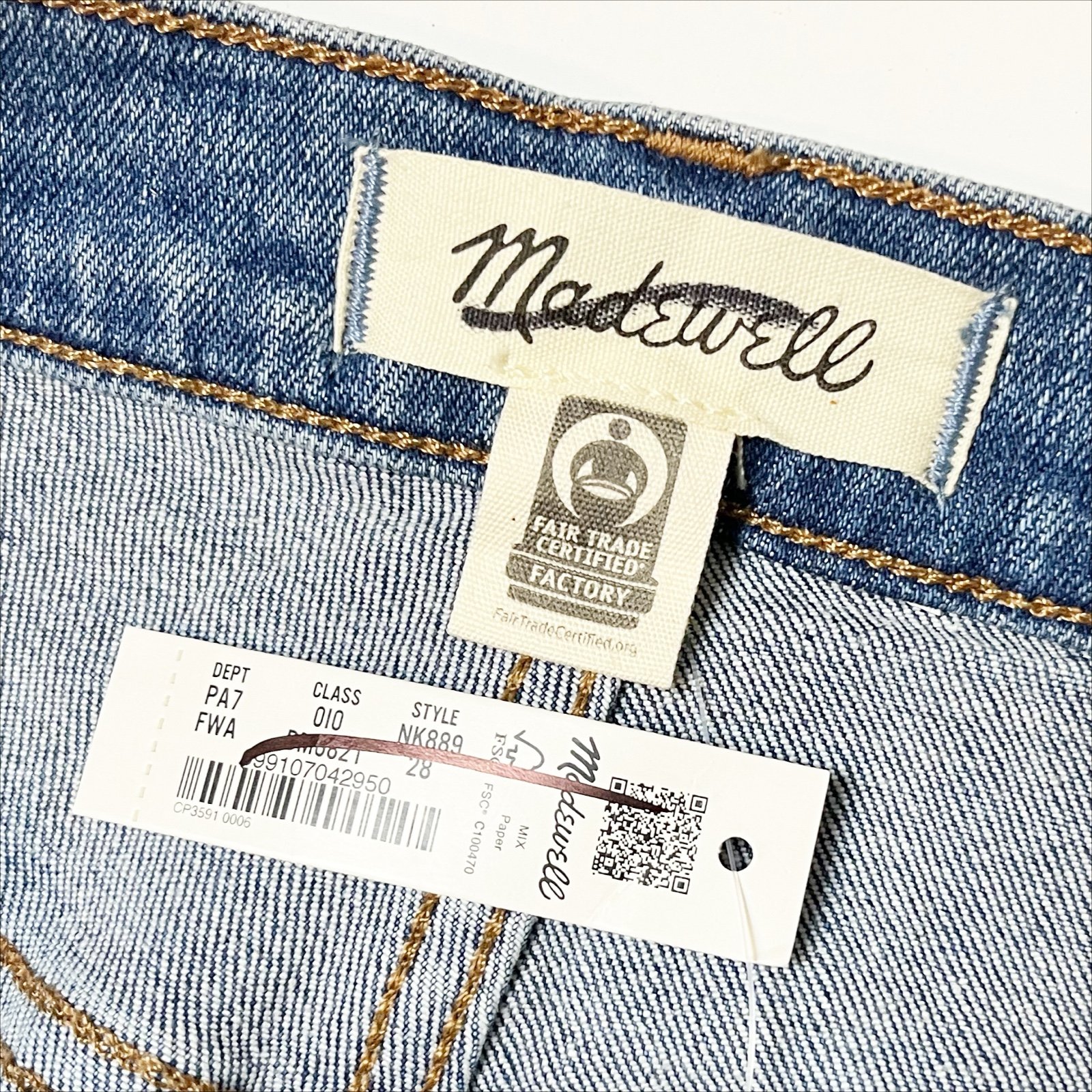 Authentic Madewell NWT Skinny Flare Jeans 28 6 high rise waist stretch retro faded blue MtfNzl0yl online store