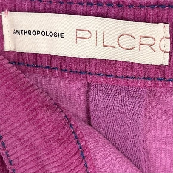 Exclusive ANTHROPLOGIE Pilcro A-Line Corduroy Skirt Pink Button-Fly Size 8 Casual KcGCoOZcz US Outlet