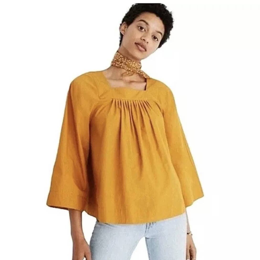the Lowest price Madewell Peasant Top sz XS NWT HnpHcAs