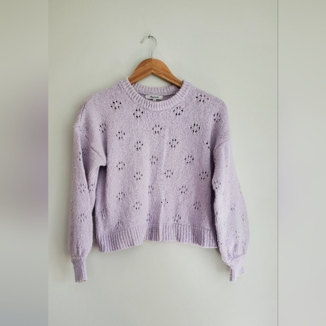 The Best Seller Madewell lilac sweater size Small jRXZ3