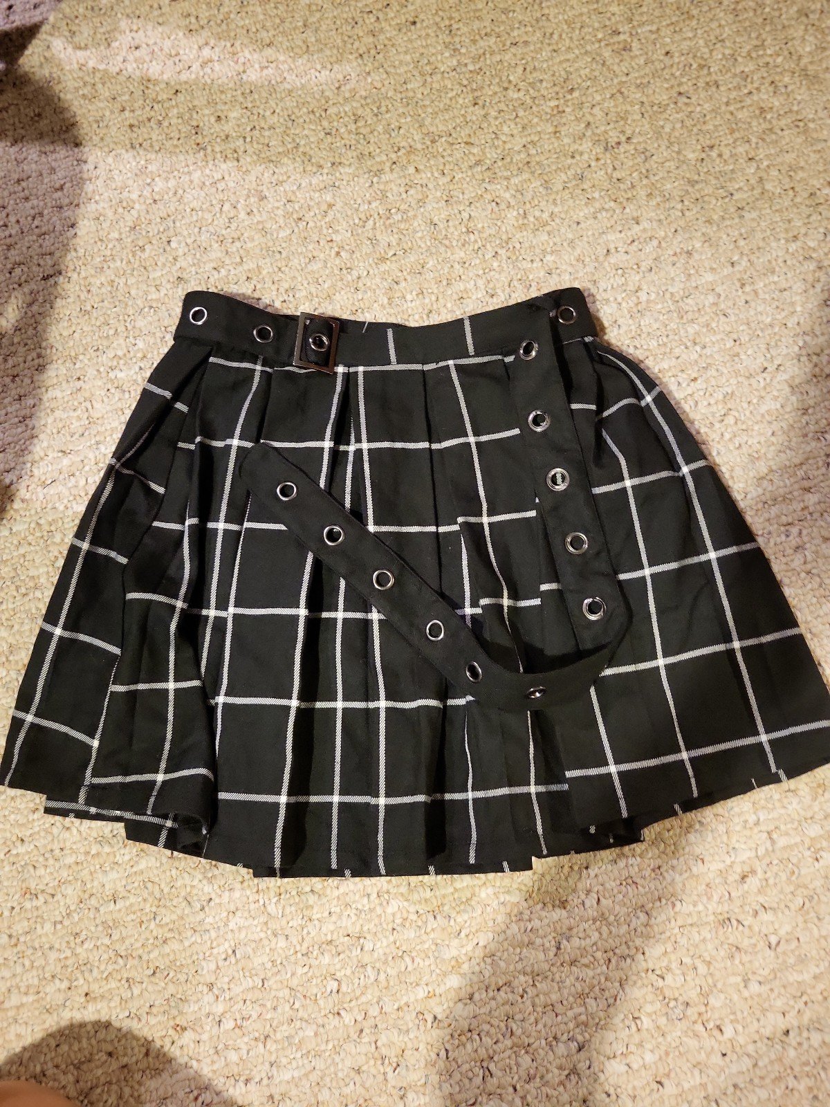Gorgeous Pleated graph skirt with belt n3FQUBvG4 Buying