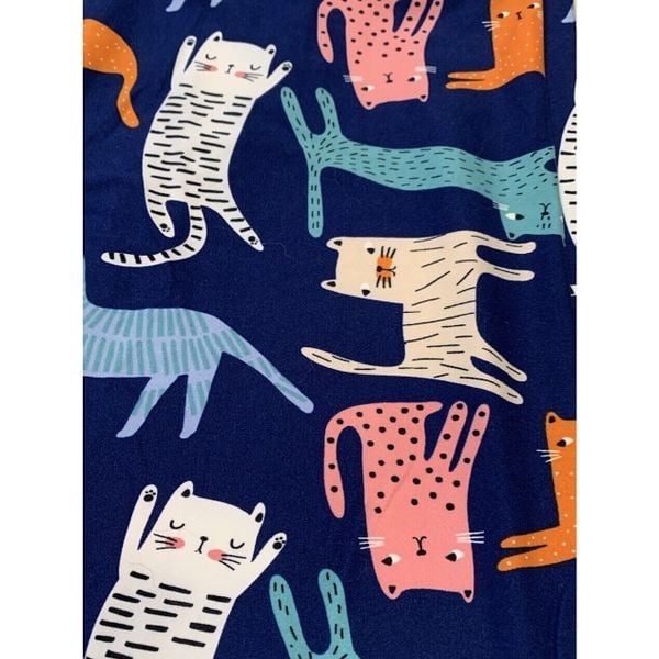 Classic LuLaRoe Womens Leggings Size TC Blue Cat Party Cats Kittens Tall And Curvy NWT hb5MgB1pO best sale