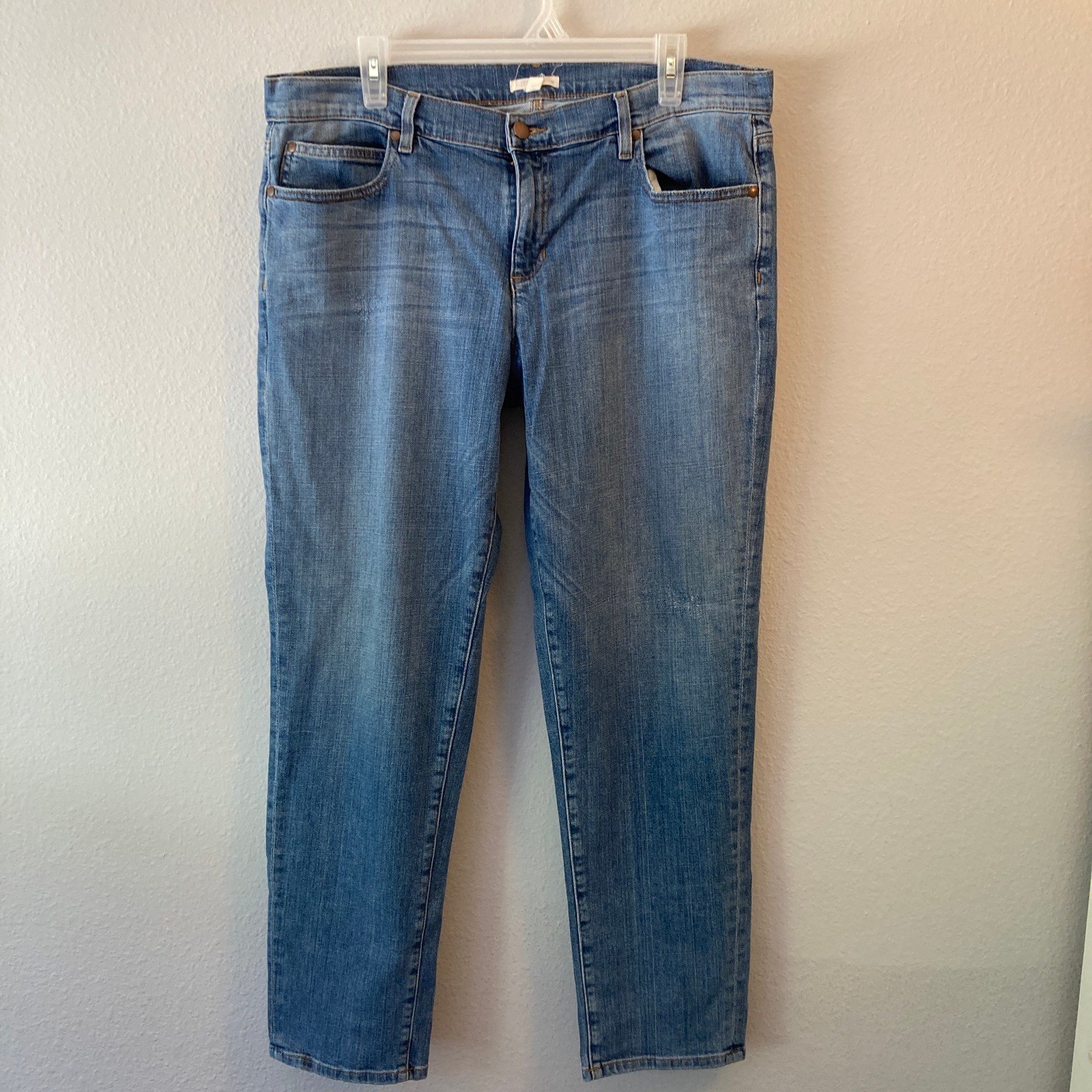 high discount Eileen Fisher Straight Leg Stretch Jeans 