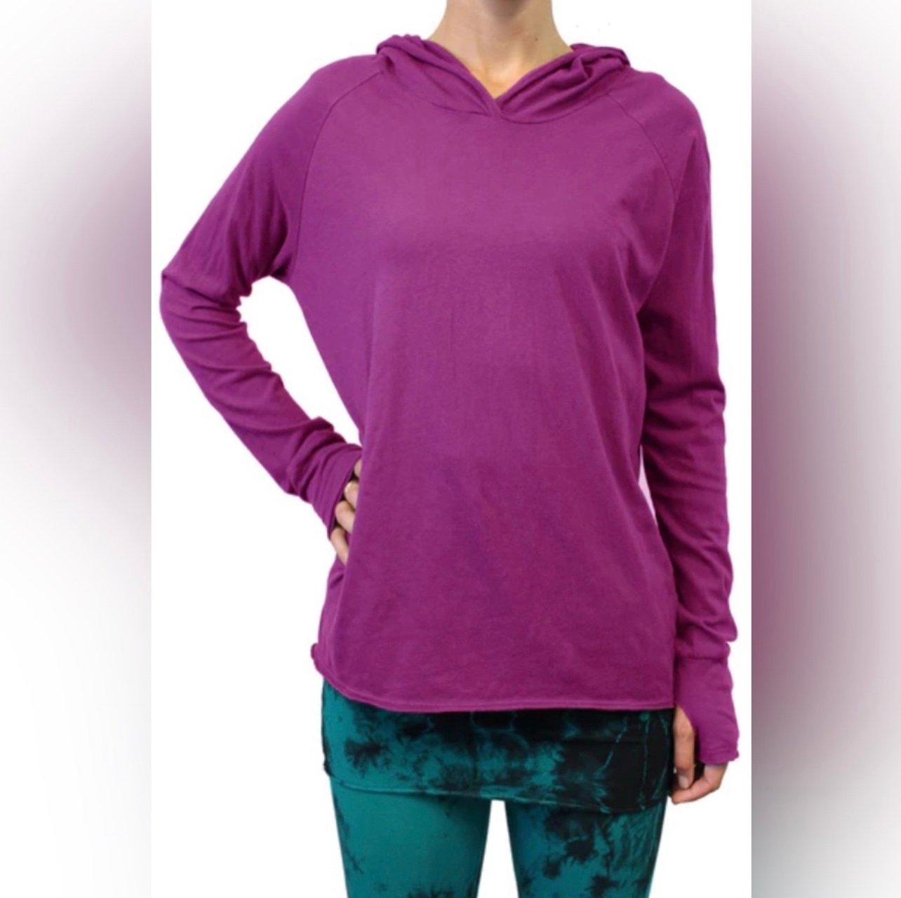 reasonable price Athleta - Hooded Shirt - Purple - Size