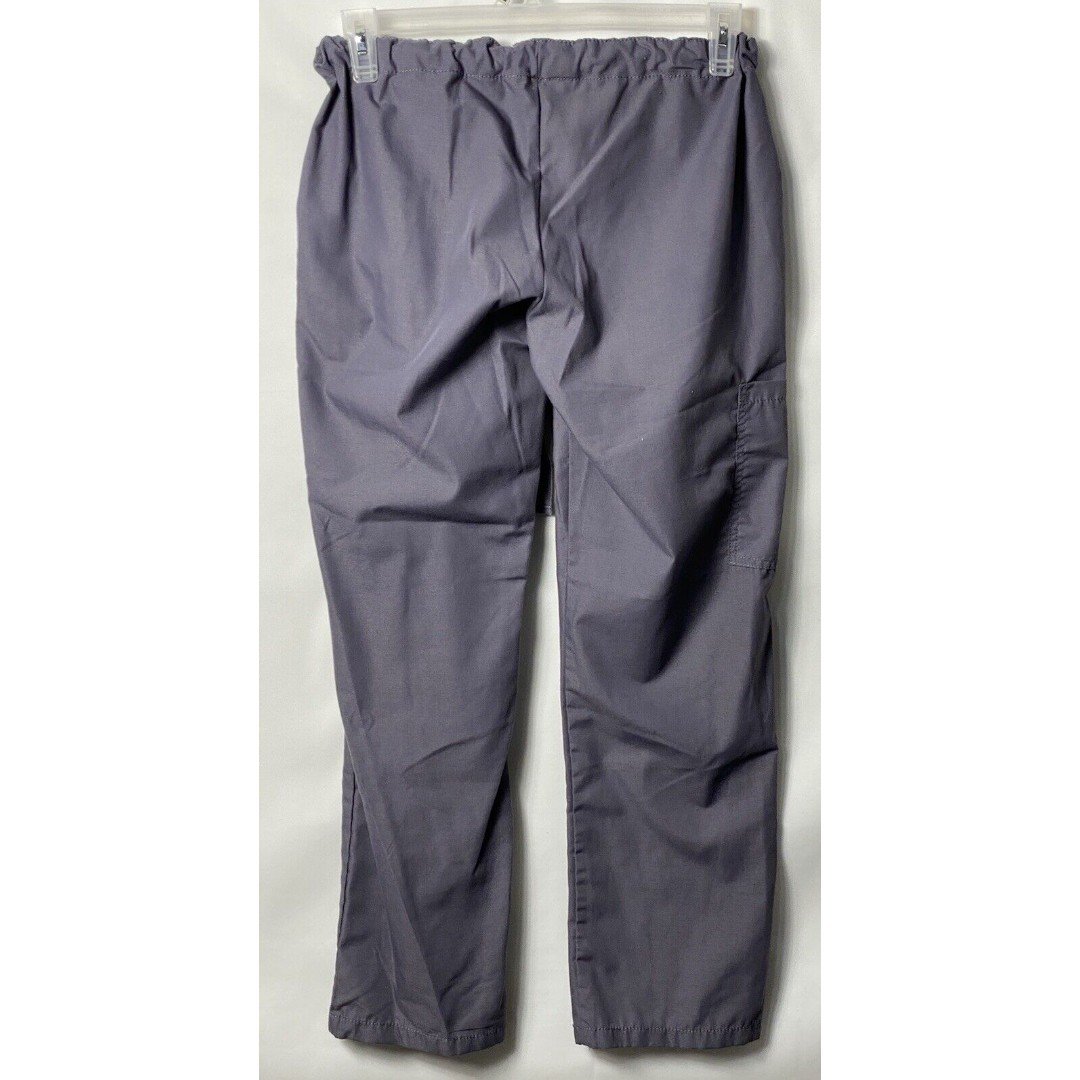 the Lowest price Wear For Care Tech Scrub Pants Size S Gray Cargo Pocket Elastic Waist Drawstring ItfykENEb Factory Price