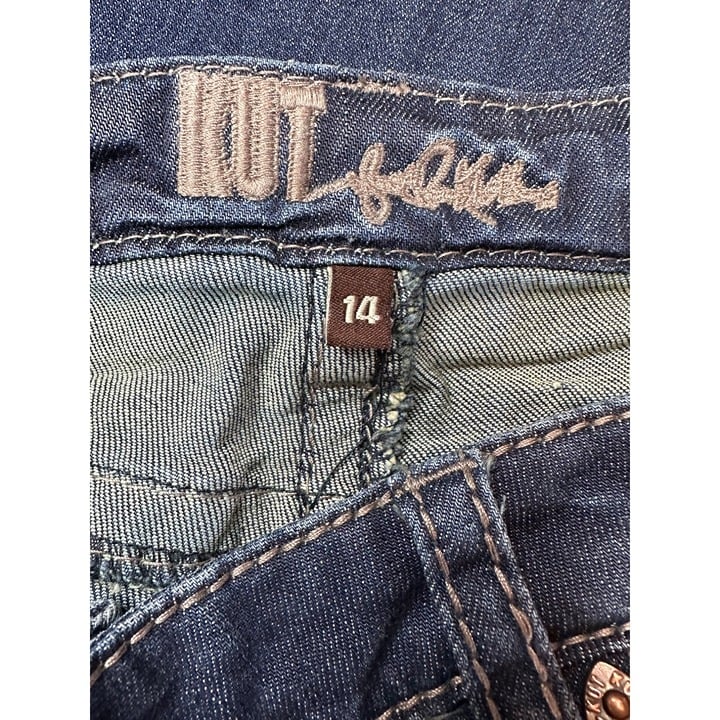 Simple Kut from the Kloth Crop Capri Embroidered Flap Pocket Jeans Size 14 Y2K OYZ8nCzrW just buy it