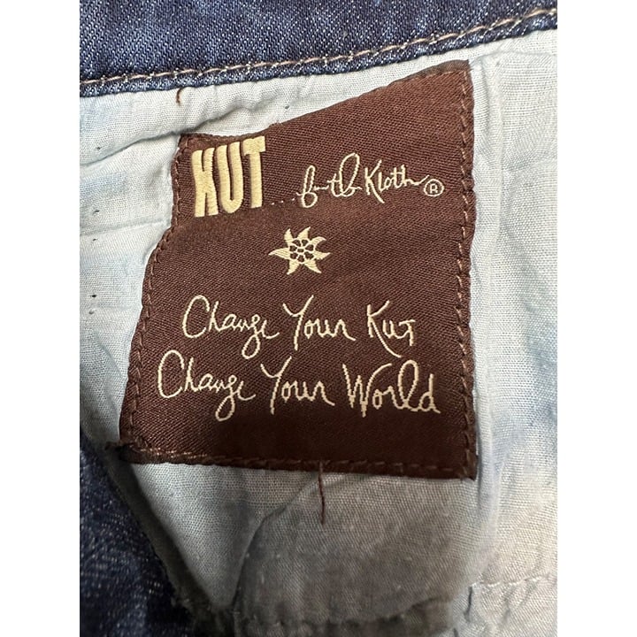 Simple Kut from the Kloth Crop Capri Embroidered Flap Pocket Jeans Size 14 Y2K OYZ8nCzrW just buy it