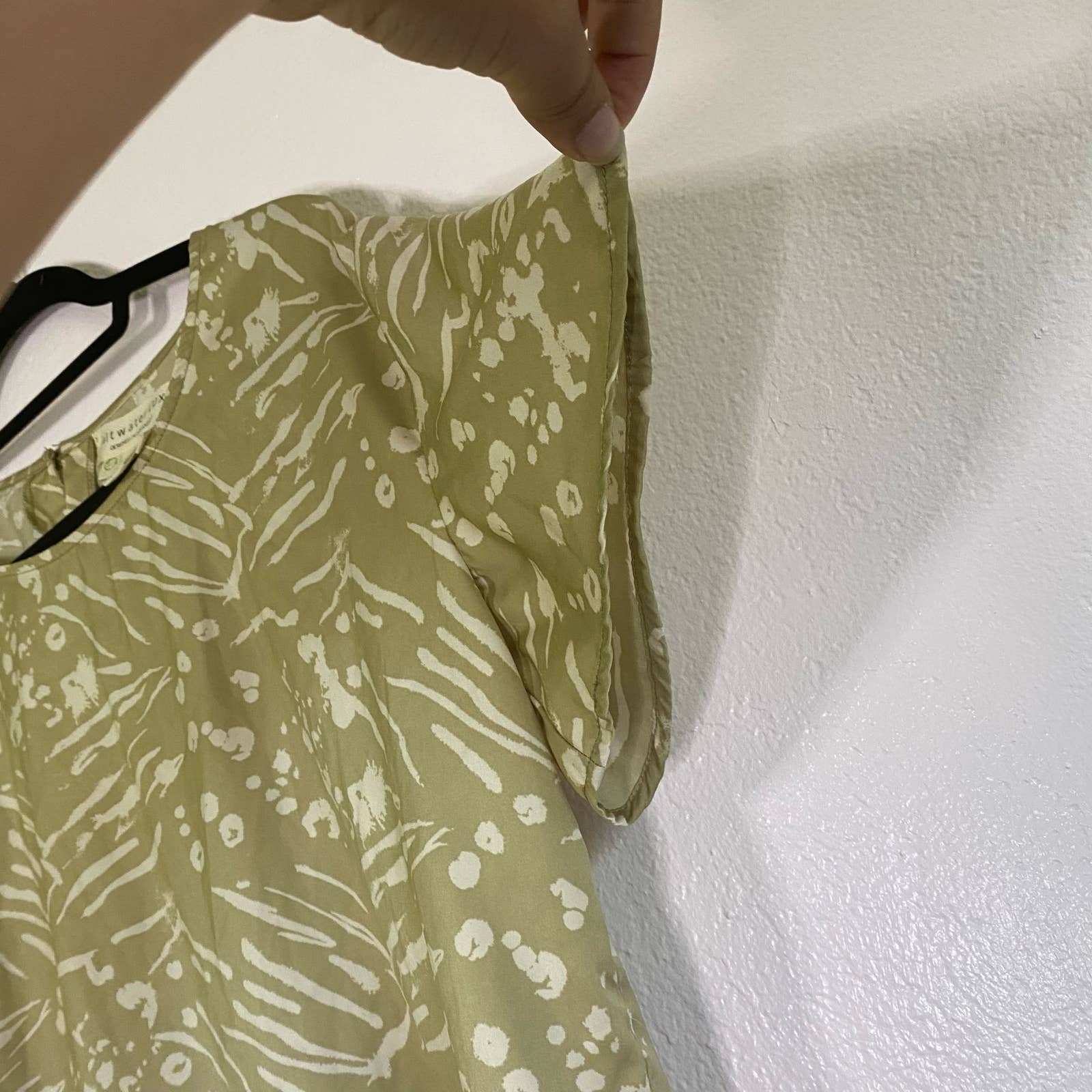 floor price Saltwater Luxe Green Top Shirt Women Size M NyvIt5CA5 online store
