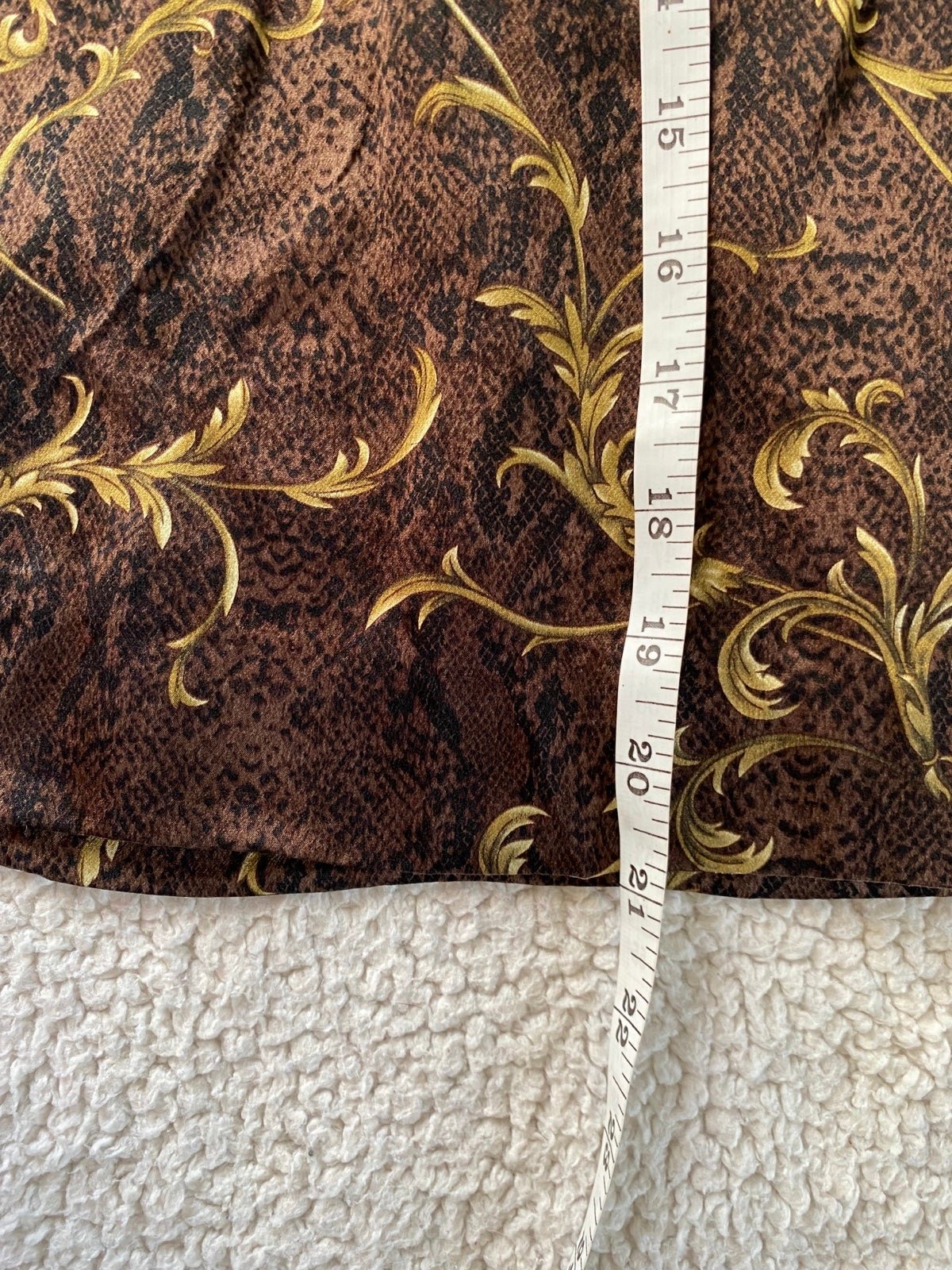 Authentic Valerie Stevens Pure Silk lined Faux Wrap Mini Skirt, Size: 14 P ohlkkqUtL online store