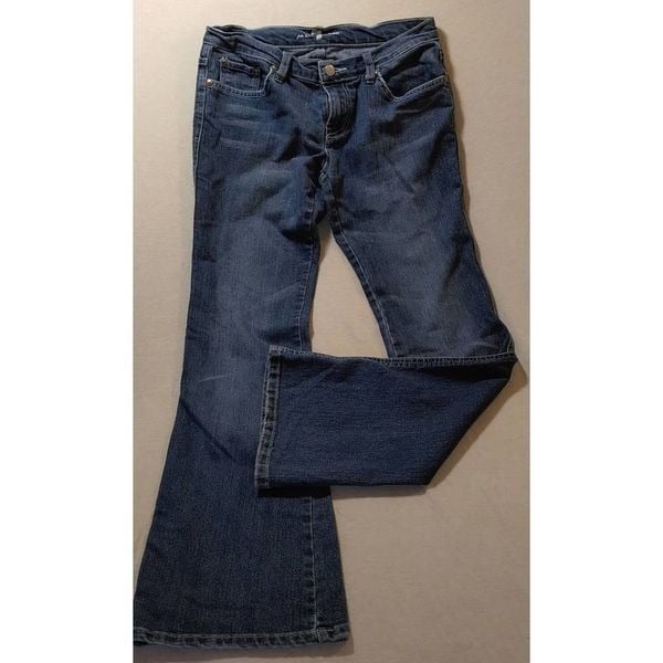 Stylish 7FAM 7 SEVEN FOR ALL MANKIND MEDIUM WASH FLARE JEANS SIZE 28 A POCKET GQIfLqFZG Online Shop