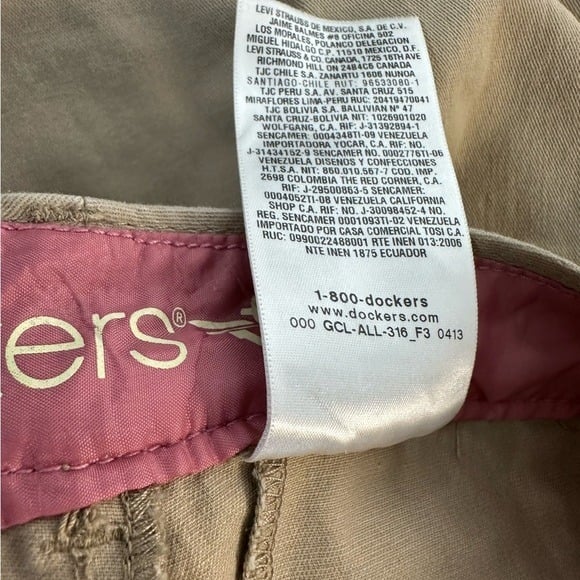 Exclusive Dockers Women’s NWT Size 8 Petites Medium Soft Khaki Pants fVbZbLNOb Hot Sale