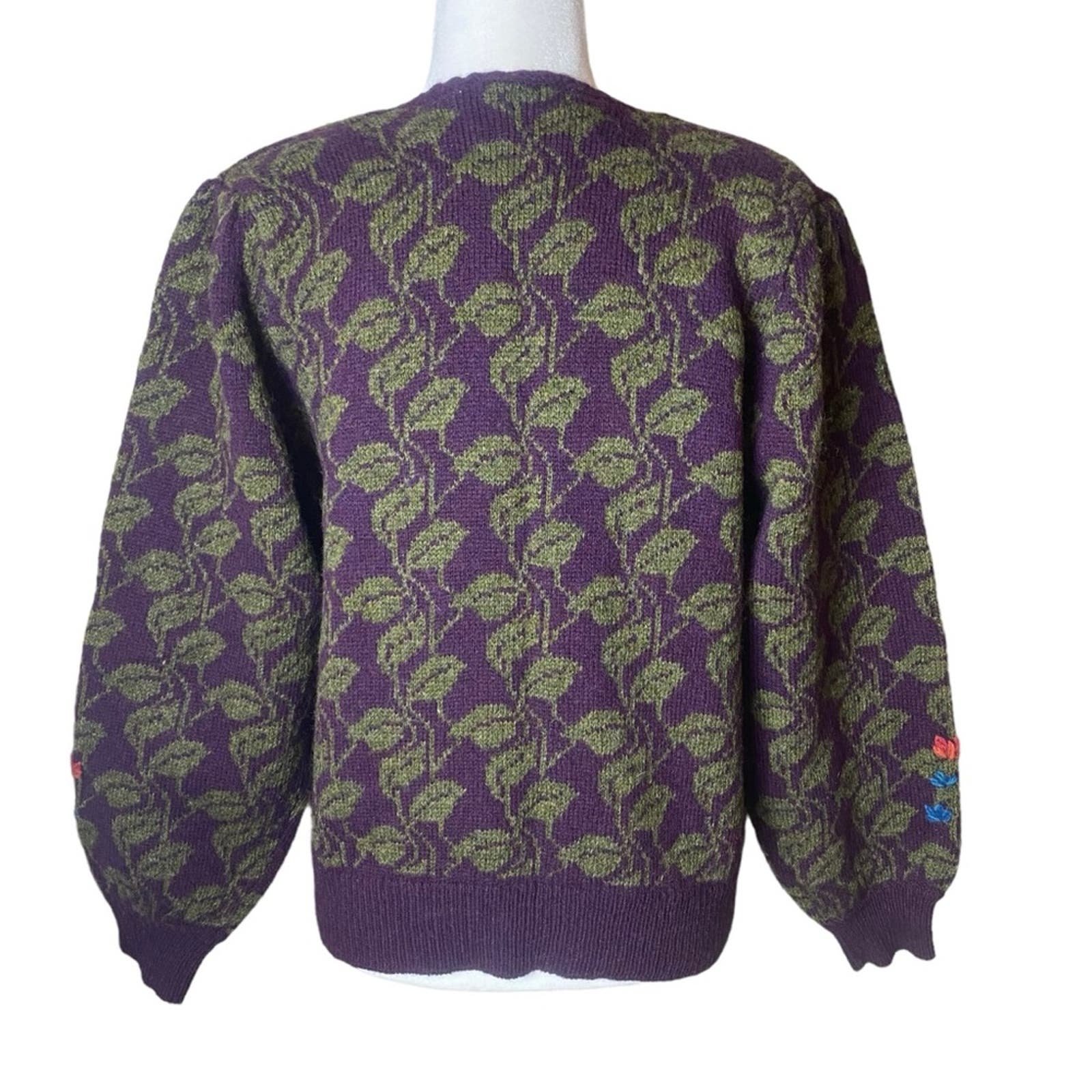 Popular Vintage Components hand embroidered wool floral cardigan sweater size large kfJASrrta Online Shop
