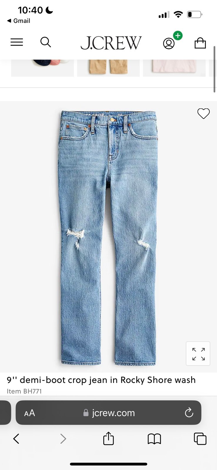 Custom Jcrew crop jeans O1cMo9bpx Great