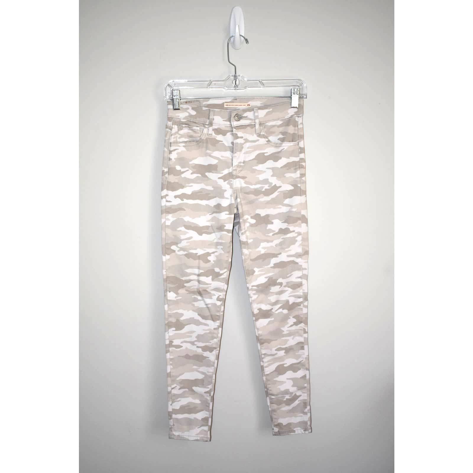 Gorgeous Levi´s Camo High Rise Super Skinny Crop Jean Size 25 PBgtGgmC3 Everyday Low Prices