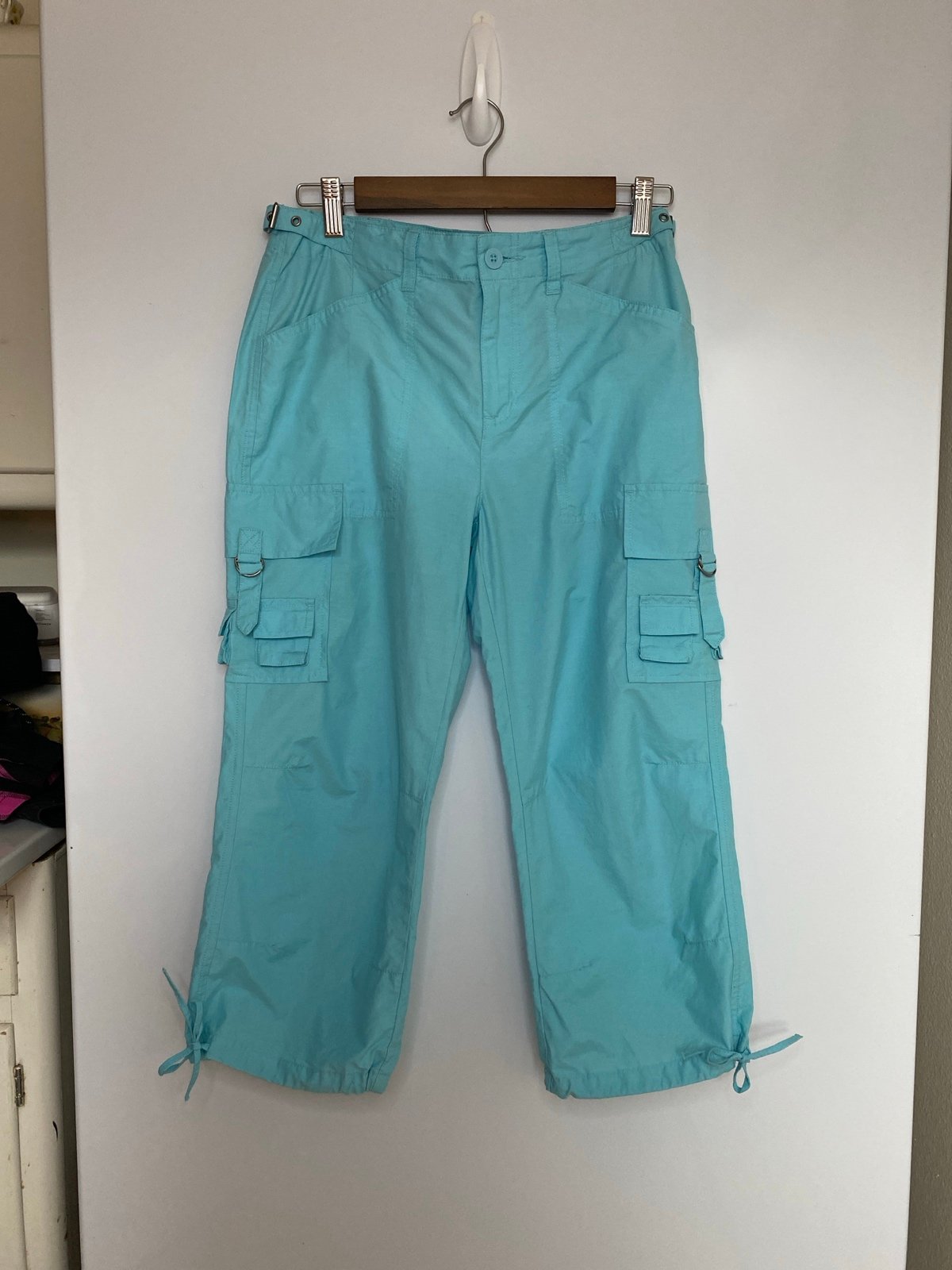 Exclusive Baileys point cotton blend cargo capri pants. Ladies size 7 kwloMc7Lw Novel 